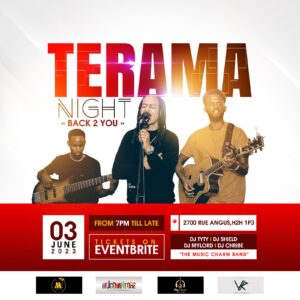 Terama Night “Back 2 you”